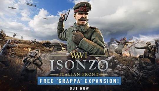 The WW1 FPS “Isonzo” has just released its "Grappa" expansion for PC and consoles