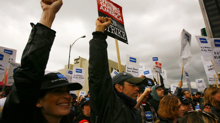 The Writers Guild of America is on strike