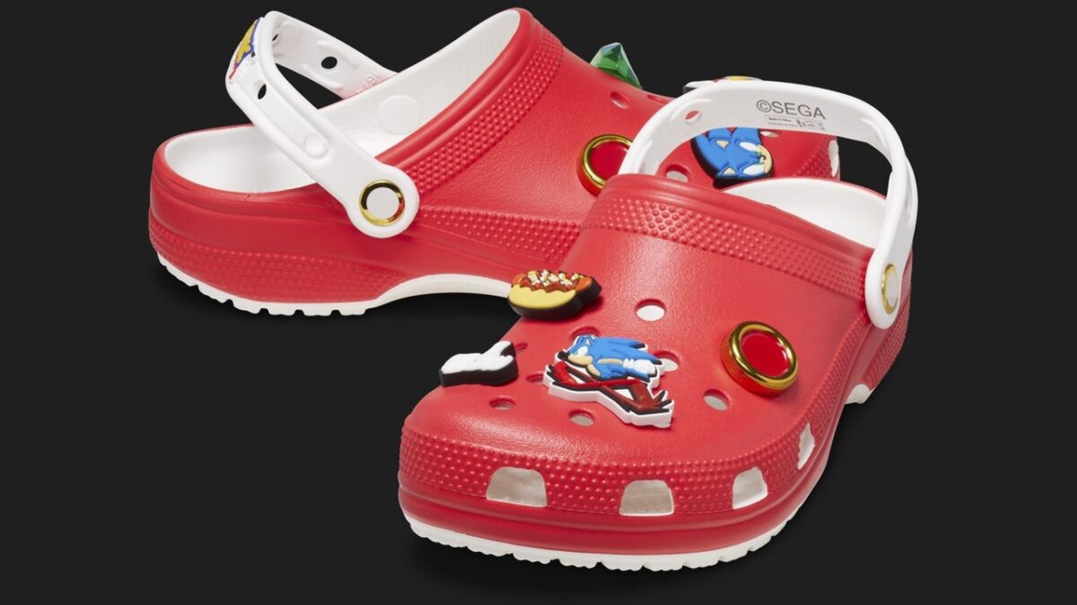 You'll Soon Be Able to Go Fast in Sonic the Hedgehog Crocs