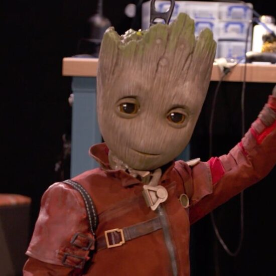 A Robot Baby Groot is Getting Prepped for Avengers Campus