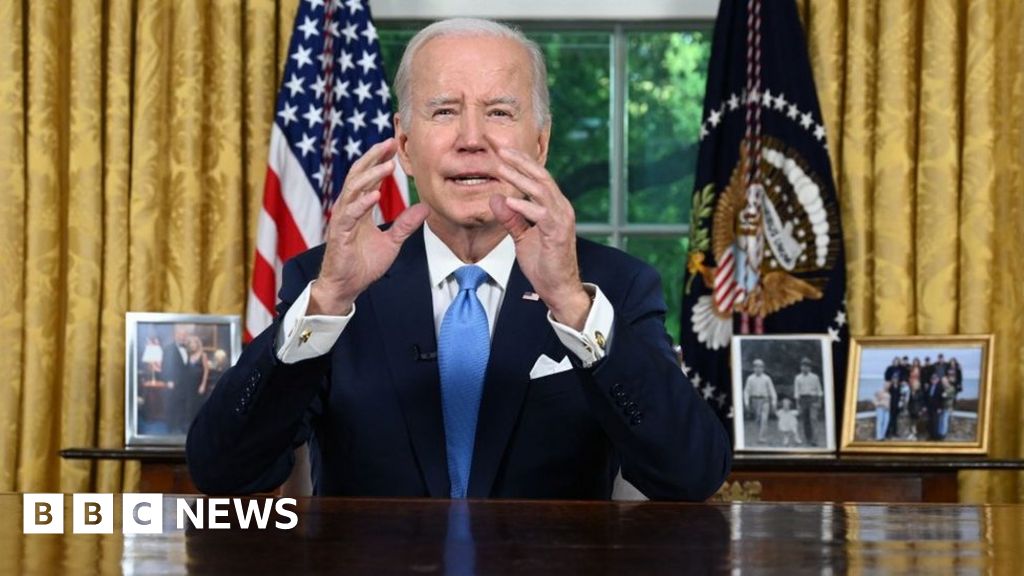 Biden hails debt ceiling deal as 'crisis averted'