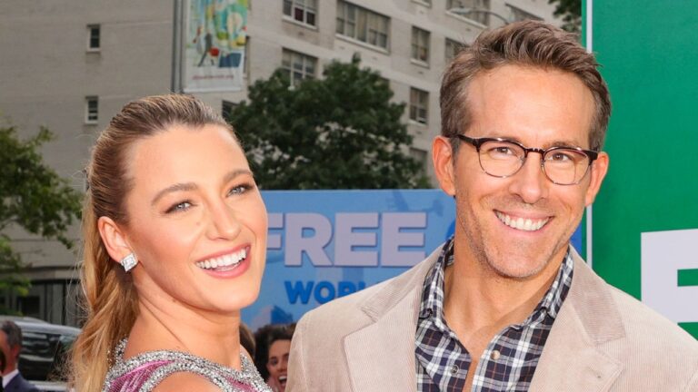 Blake Lively and Ryan Reynolds Visit With ‘Great British Bake Off’ Hosts: See the Photos