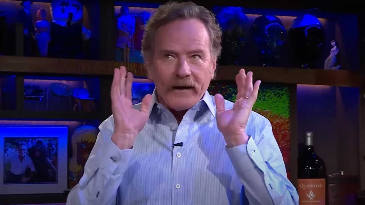 Bryan Cranston Gives His Best Ariana Madix Impersonation on ‘Watch What Happens Live’