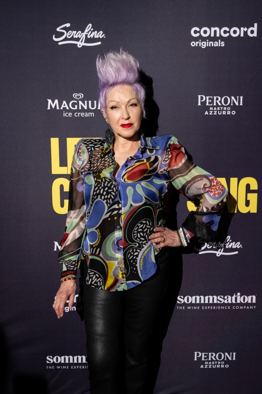 Cyndi Lauper Celebrates “Let The Canary Sing” at Tribeca