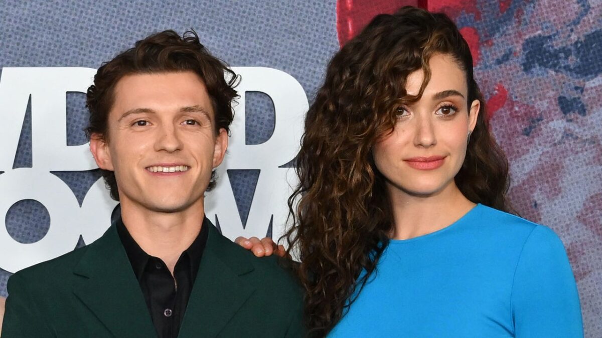 Emmy Rossum on Playing Tom Holland’s Mom and Being Only 10 Years Older (Exclusive)