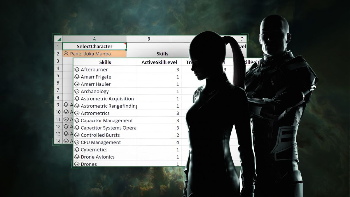 Eve Online’s Microsoft Excel plug-in is now live – will help players analyse data