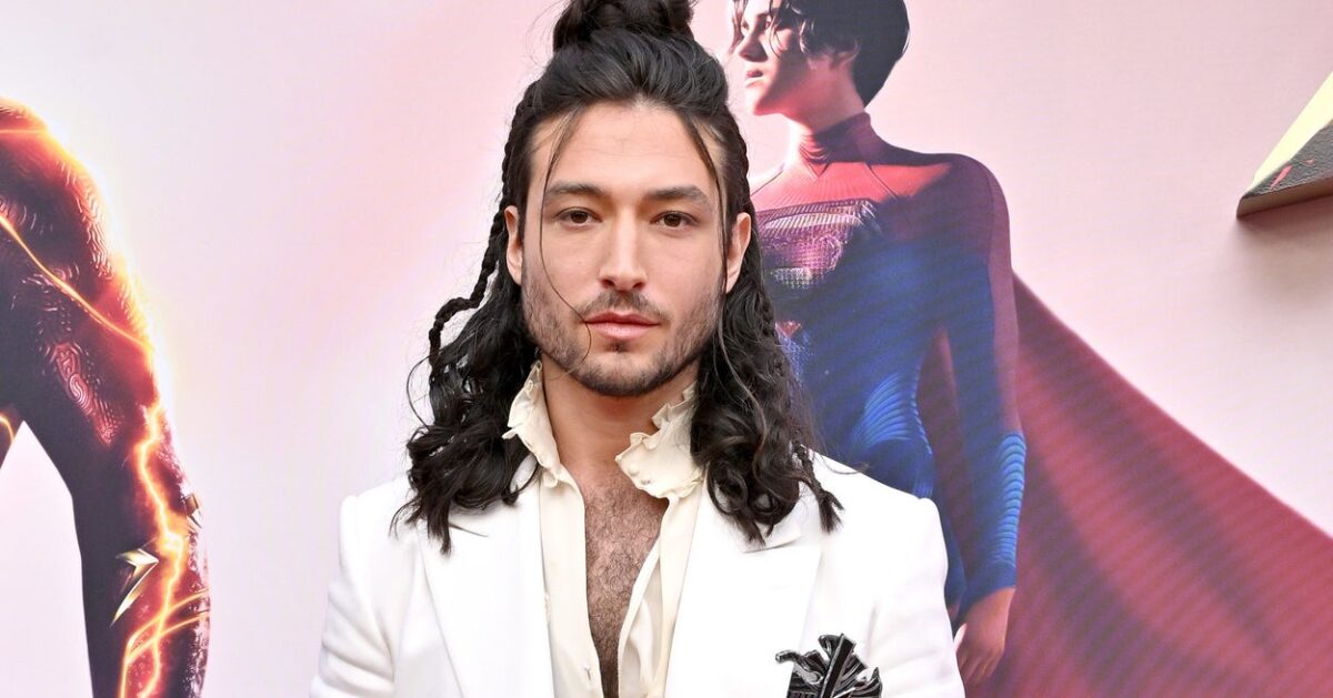 Ezra Miller Showed Up To "The Flash" Premiere, And Fans Are Divided About Their Appearance