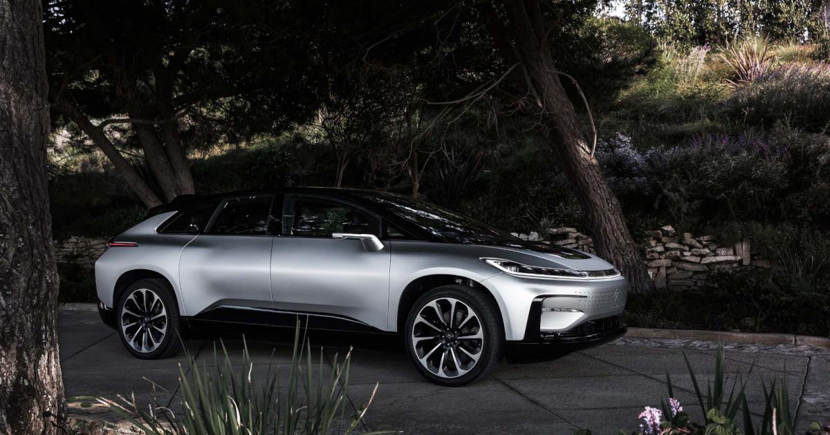 Faraday Future’s FF 91 electric vehicles will cost as much as 9,000