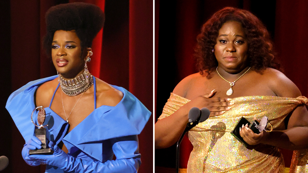 J. Harrison Ghee and Alex Newell First Nonbinary Tony Acting Winners