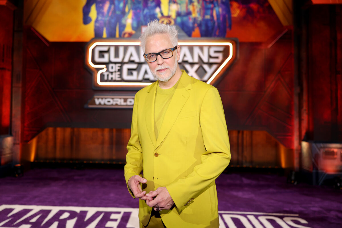 HOLLYWOOD, CALIFORNIA - APRIL 27: James Gunn attends the Guardians of the Galaxy Vol. 3 World Premiere at the Dolby Theatre in Hollywood, California on April 27, 2023. (Photo by Rich Polk/Getty Images for Disney)