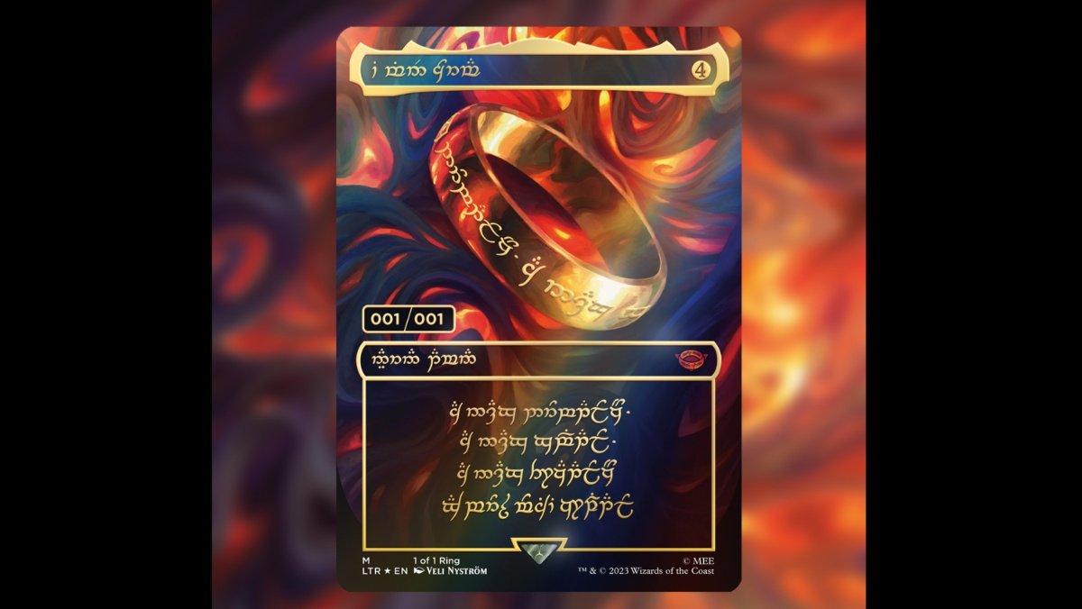 MAGIC’s ‘The One Ring’ LORD OF THE RINGS Card Has Been Found