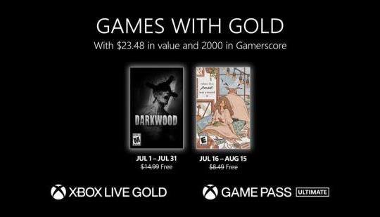 New Games with Gold for July 2023