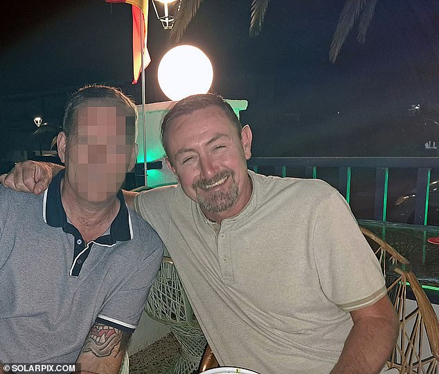 Chris Thomas (pictured), 50, died a day after being rushed to hospital following the incident in the early hours of Sunday morning