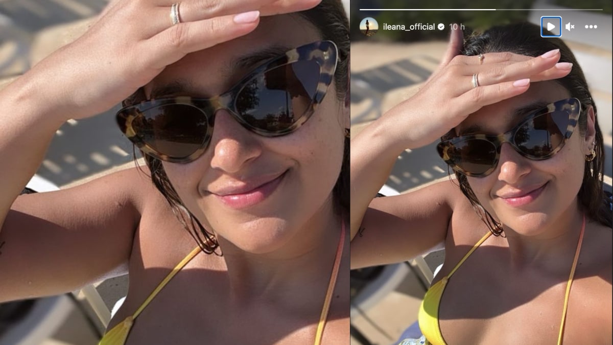Pregnant Ileana D’Cruz Enjoys A Pool Day In A Racy Yellow Bikini; Sexy Photo Goes Viral