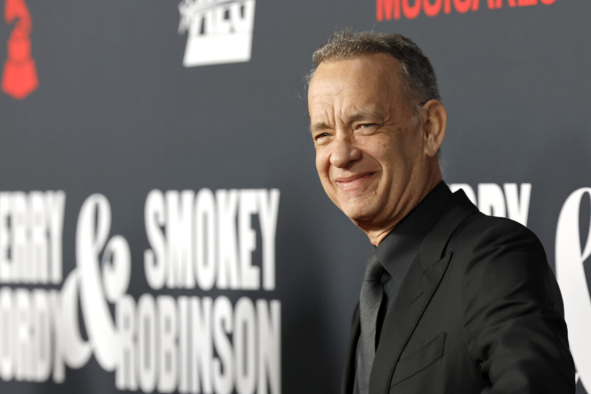 LOS ANGELES, CALIFORNIA - FEBRUARY 03: (FOR EDITORIAL USE ONLY) Tom Hanks attends MusiCares Persons of the Year Honoring Berry Gordy and Smokey Robinson at Los Angeles Convention Center on February 03, 2023 in Los Angeles, California. (Photo by Frazer Harrison/Getty Images)