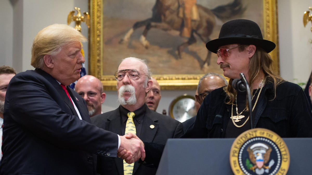 Sadly, that’s probably not Kid Rock in the margins of the Trump indictment