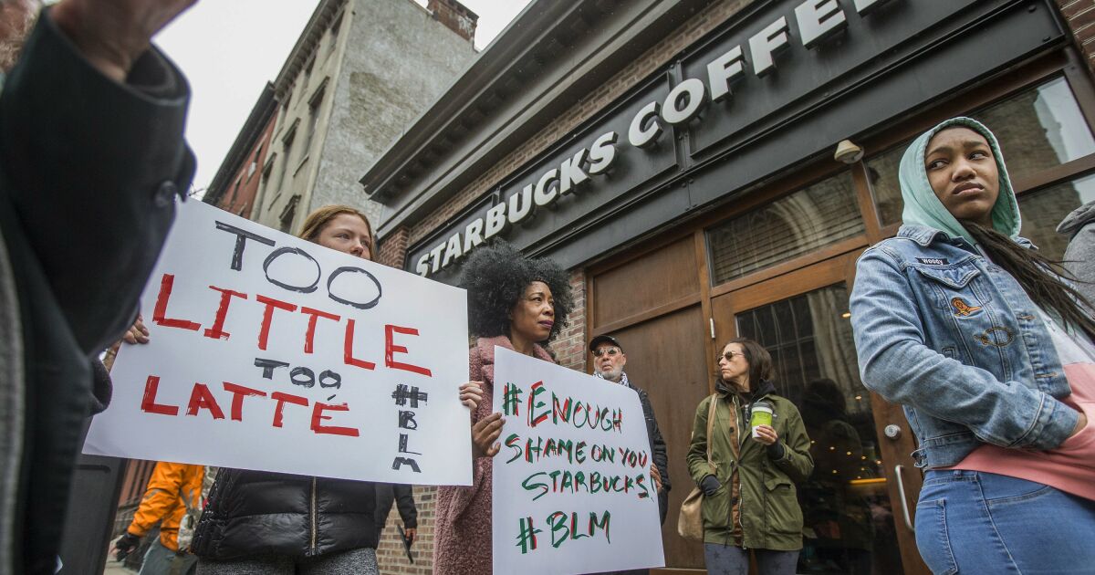 She said Starbucks fired her because she’s white. Jury agreed and awarded her .6 million