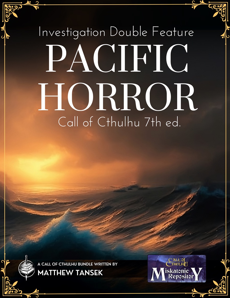 Some Recent Cthulhu Related RPG Releases