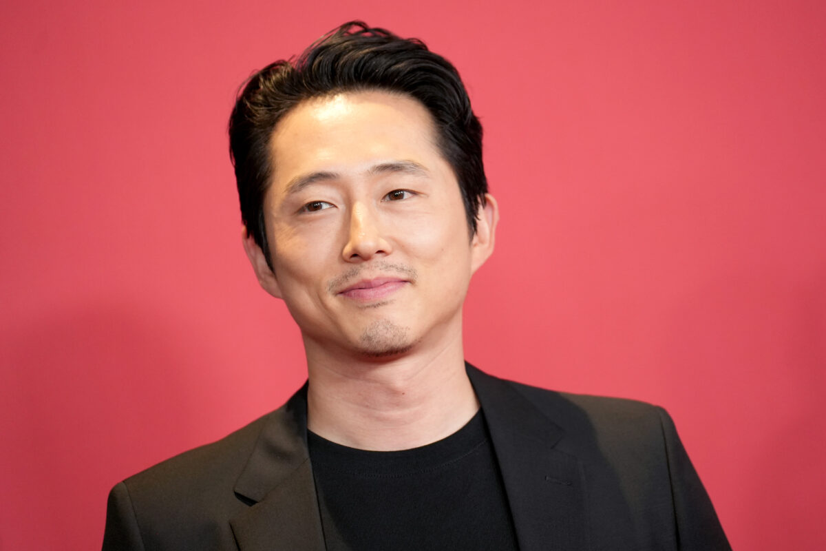 Steven Yeun at the "Beef" premiere