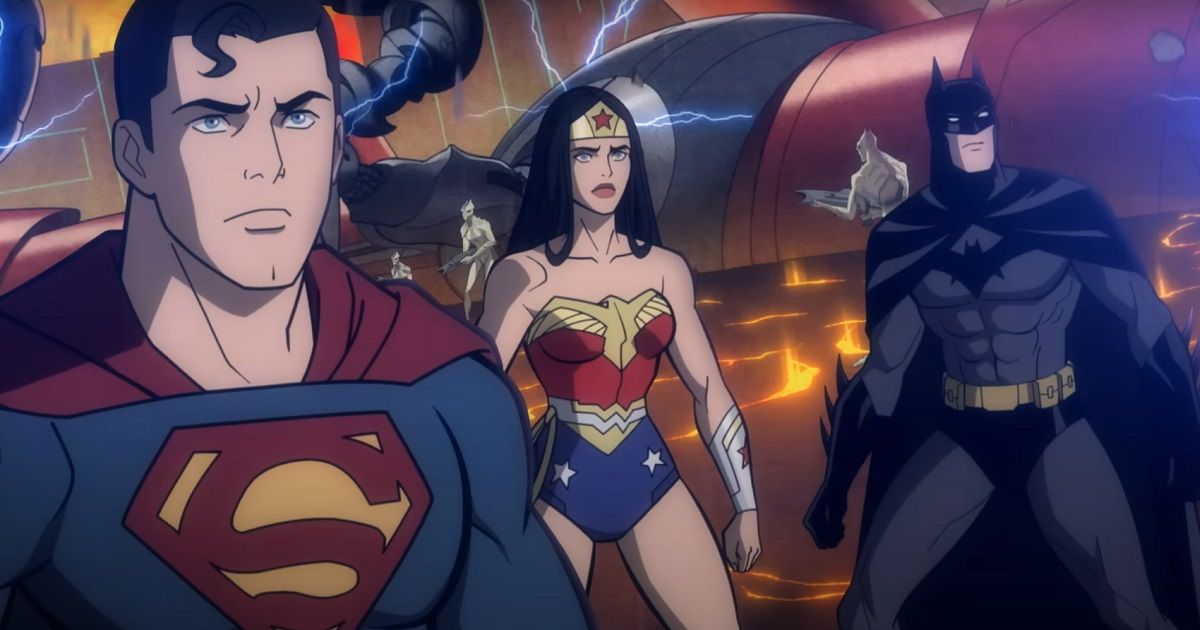 Superman, Batman & Wonder Woman Get Violent in R-Rated Justice League: Warworld Trailer