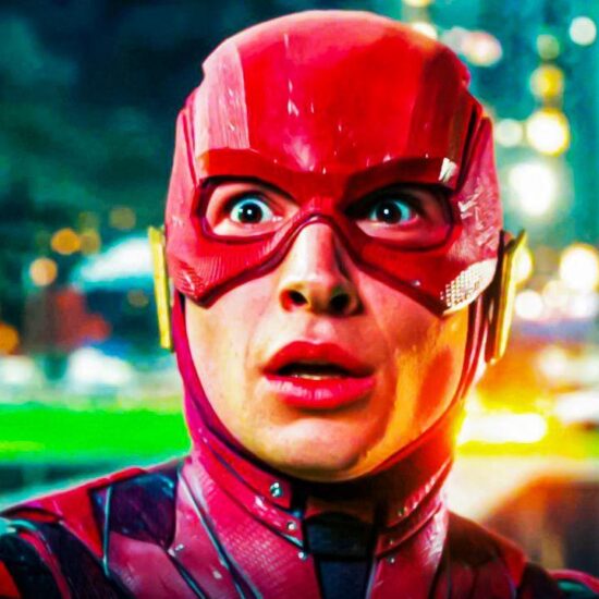 Ezra Miller as The Flash in Justice League