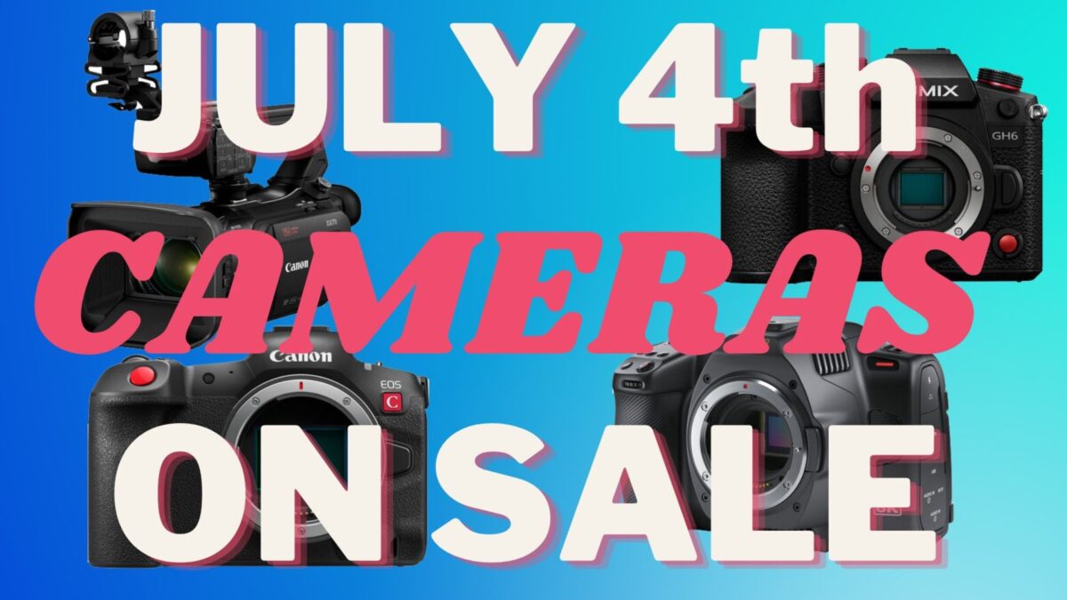 3 Independence Day Cinema Camera Sales You Need To Know About