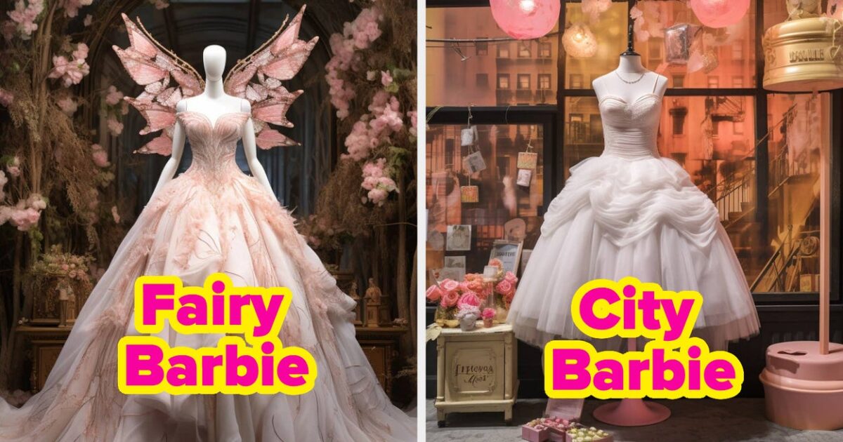 43 Wedding Dresses Inspired 100% By Iconic Barbies
