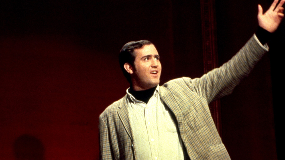 THE ANDY KAUFMAN SHOW, Andy Kaufman, aired July 15, 1983. ©PBS/courtesy Everett Collection