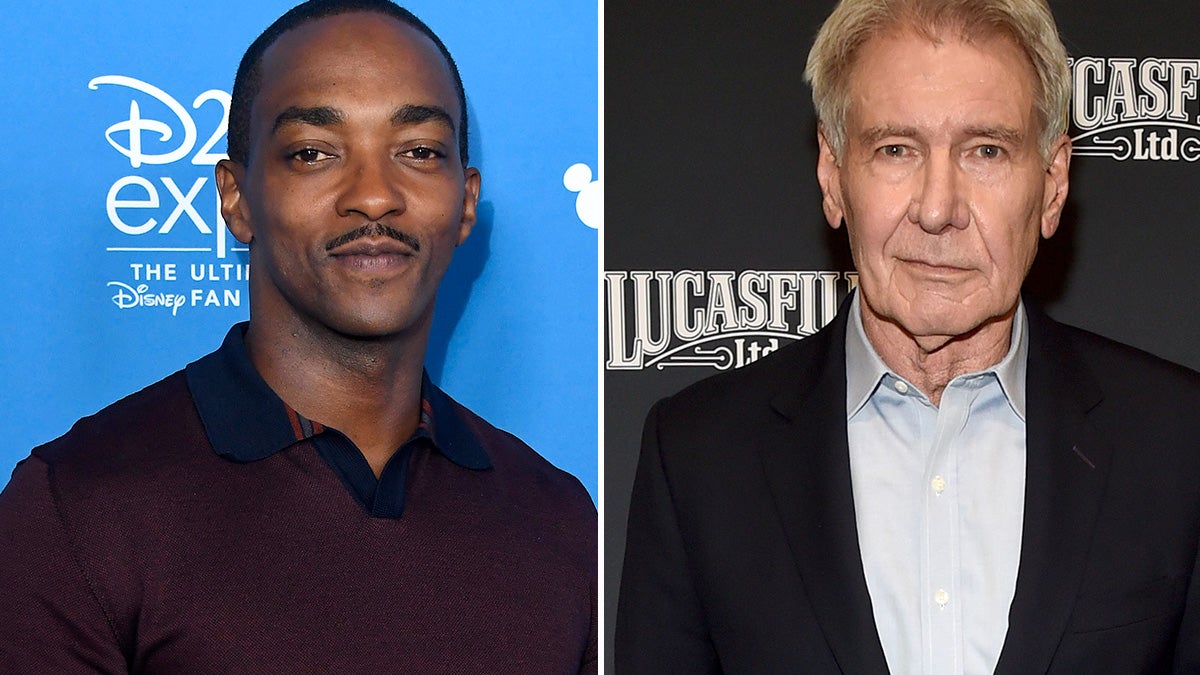 Anthony Mackie Was So Intimidated by Harrison Ford He Forgot His Lines: ‘I Was So F-ing Nervous’