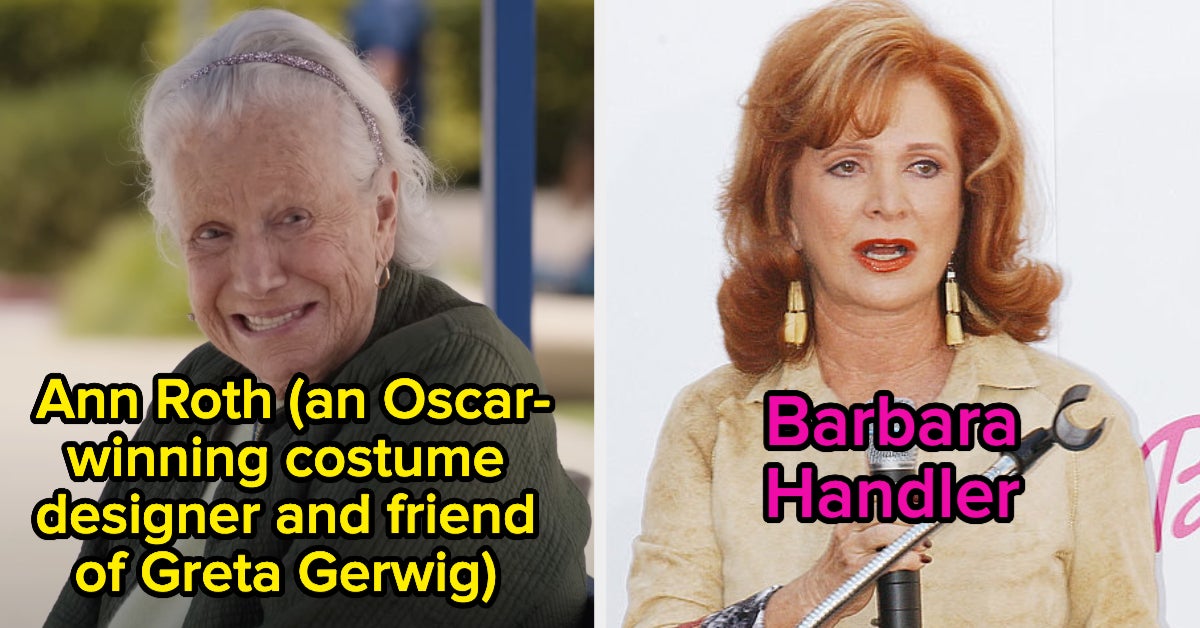 Barbara Handler Does Not Cameo In Barbie As Bus Stop Old Lady