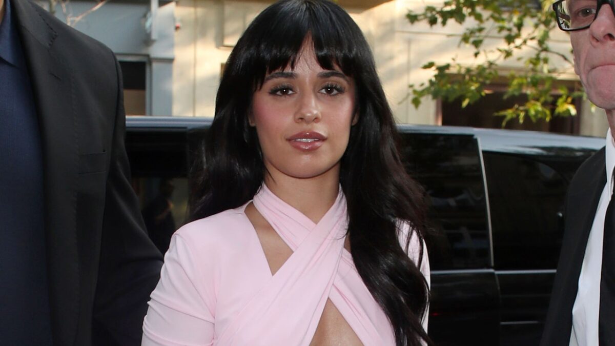 Camila Cabello Checked Off the Barbiecore and Sheer Dress Trends at Paris Fashion Week