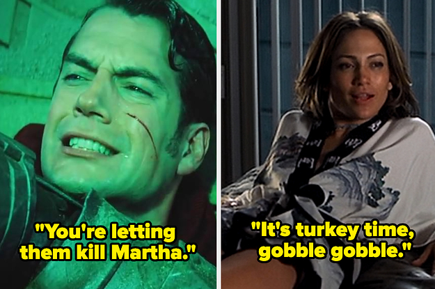 From “It’s Turkey Time, Gobble Gobble” To “I Don’t Like Sand”, Here’s Some Of The Worst Movie Lines Of All Time