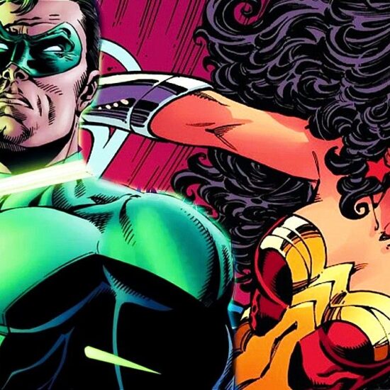 Green Lantern Hal Jordan and Wonder Woman