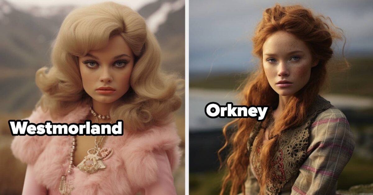 Here’s What Barbie Would Look Like In Every County Of The UK