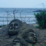 Malayalam Film Chaaver Releases First Look On Sand Sculpture Created By DaVinchi Suresh