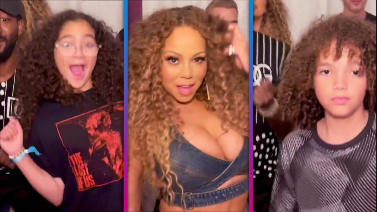 Mariah Carey and Twins Moroccan and Monroe Jump in on Viral ‘Touch My Body’ TikTok Trend