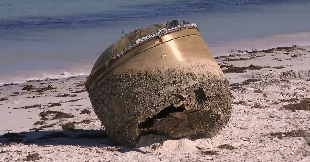 Mysterious Object Found on Australian Beach Is Identified as Space Debris