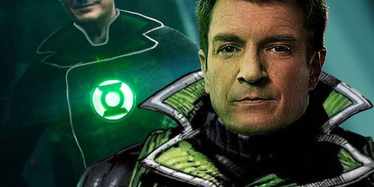 Nathan Fillion’s Green Lantern Art Destroys The DCU Casting Debate