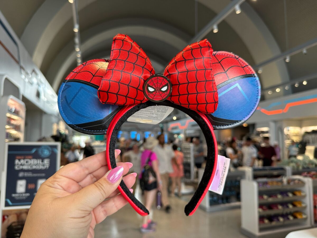 New Spider-Man Ears Debut at Tomorrowland in the Magic Kingdom