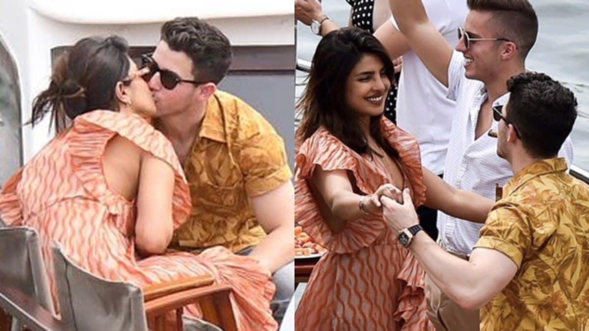 Nick Jonas Indulges In PDA With Birthday Girl Priyanka Chopra, Says ‘I Love Celebrating…’