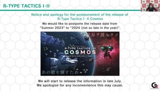 R-Type Tactics I • II Cosmos delayed to 2024