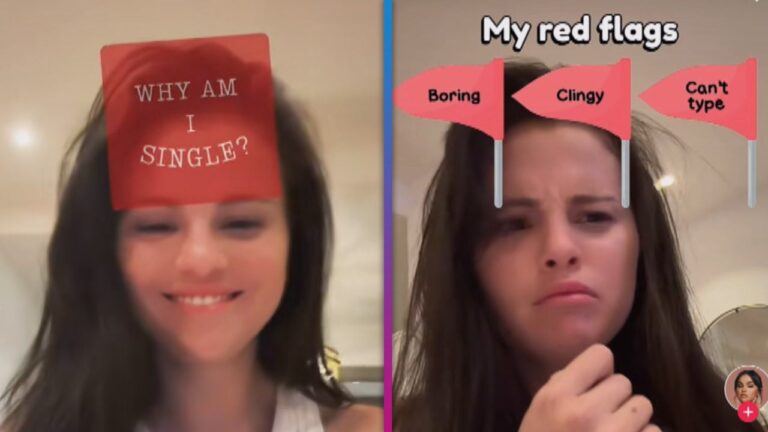 Selena Gomez’s Dating Red Flags Make Her Cringe on TikTok
