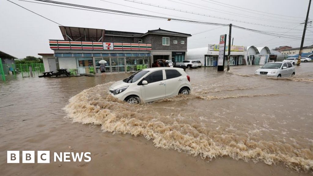 Torrential rain triggers deadly South Korea flooding