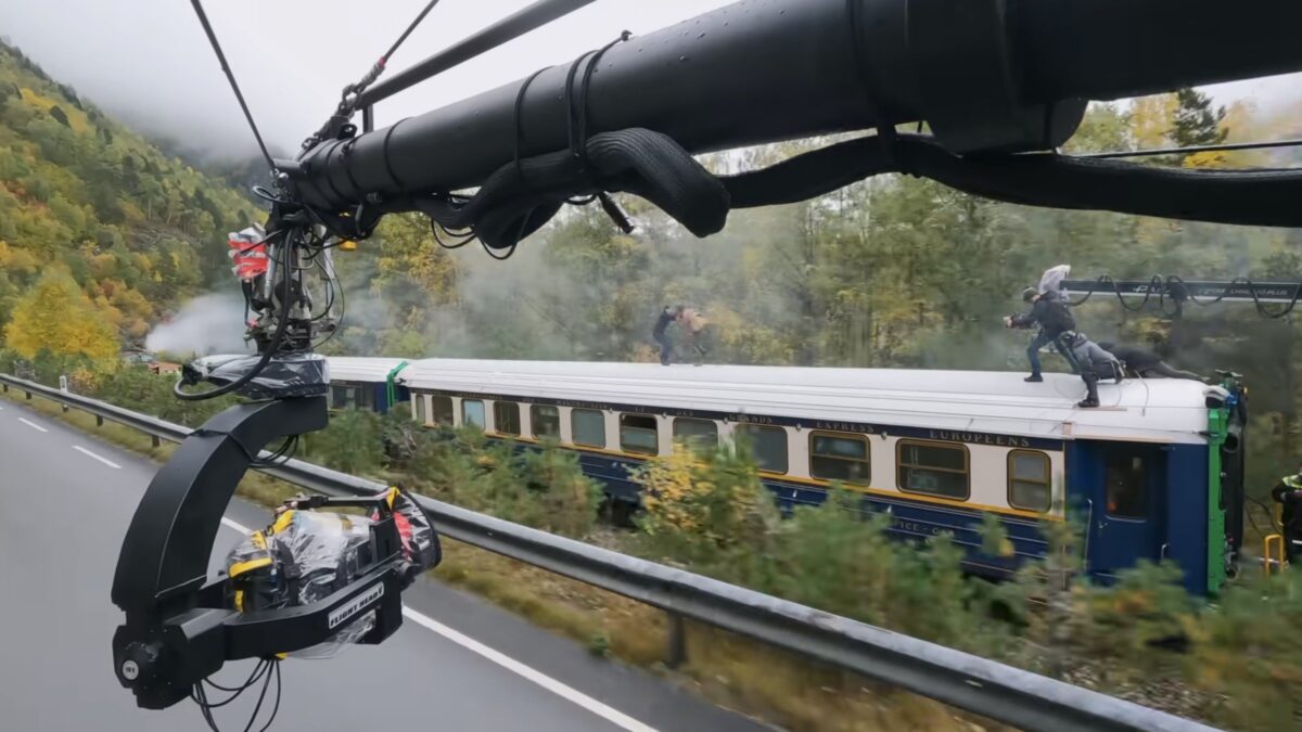 Watch Tom Cruise Take on the 60 mph “Trail By Fire” Train Stunt in the New ‘Mission: Impossible’
