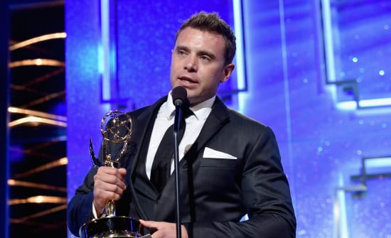 Actor Billy Miller accepts Outstanding Lead Actor in a Drama Series for 