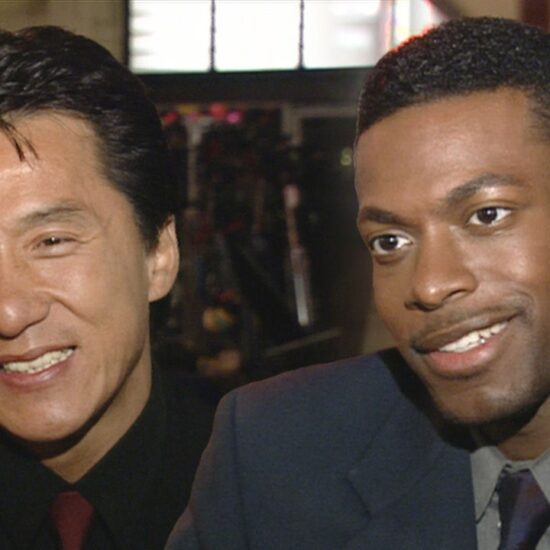 Chris Tucker and Jackie Chan Tease Each Other During On-Set Interviews (Flashback)