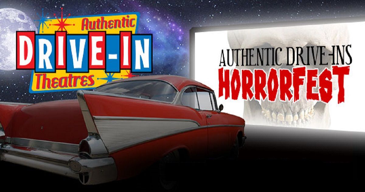 Drive-Ins Celebrate 90th Anniversary Showing Classic Horror Movies at Authentic Drive-Ins Horrofest