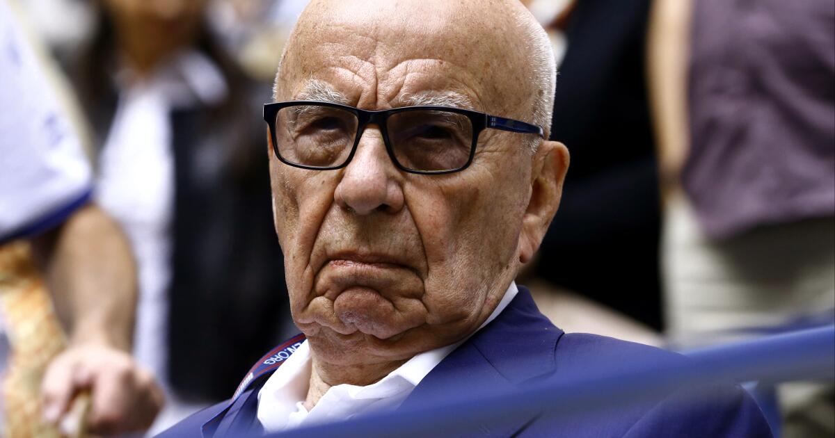 Hiltzik: The permanent legacy of Rupert Murdoch