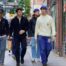 Brotherly love: Joe Jonas, 34, was spotted stepping out in New York City with brother Nick Jonas (L) on Monday