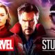 Doctor Strange, Captain Marvel, and Sam Wilson's Captain Marvel, Marvel Studios logo
